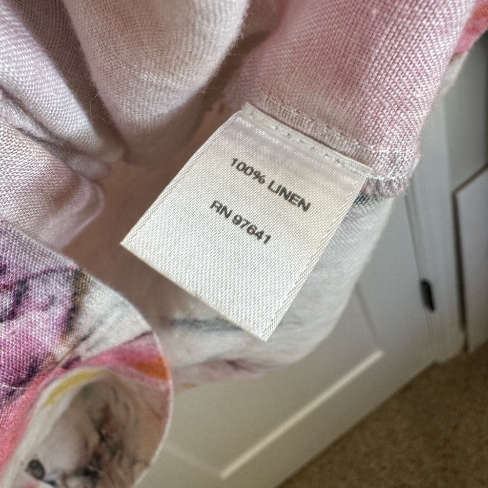 Pure J. Jill Linen Print Shift Dress - Picture 5 of 6